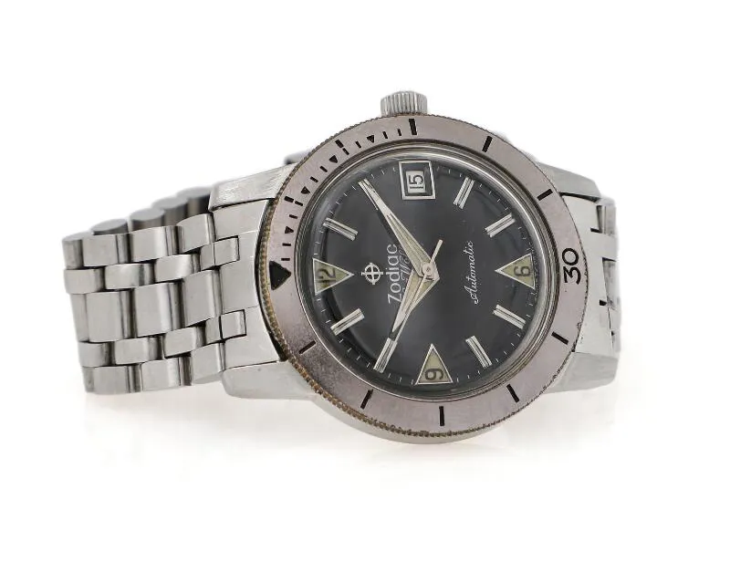 Zodiac Sea Wolf 722-916 35mm Stainless steel Black 2