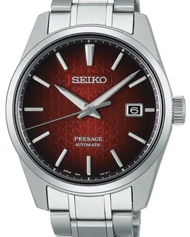 Seiko Presage SARX089 39.5mm Stainless steel Red