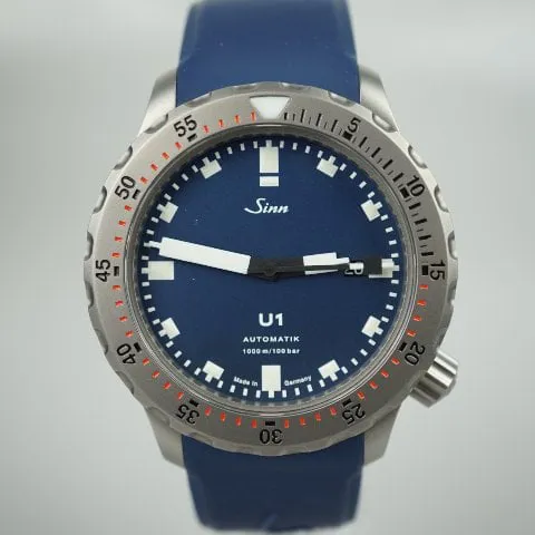 Sinn U1 1010.0102 44mm Stainless steel Blue