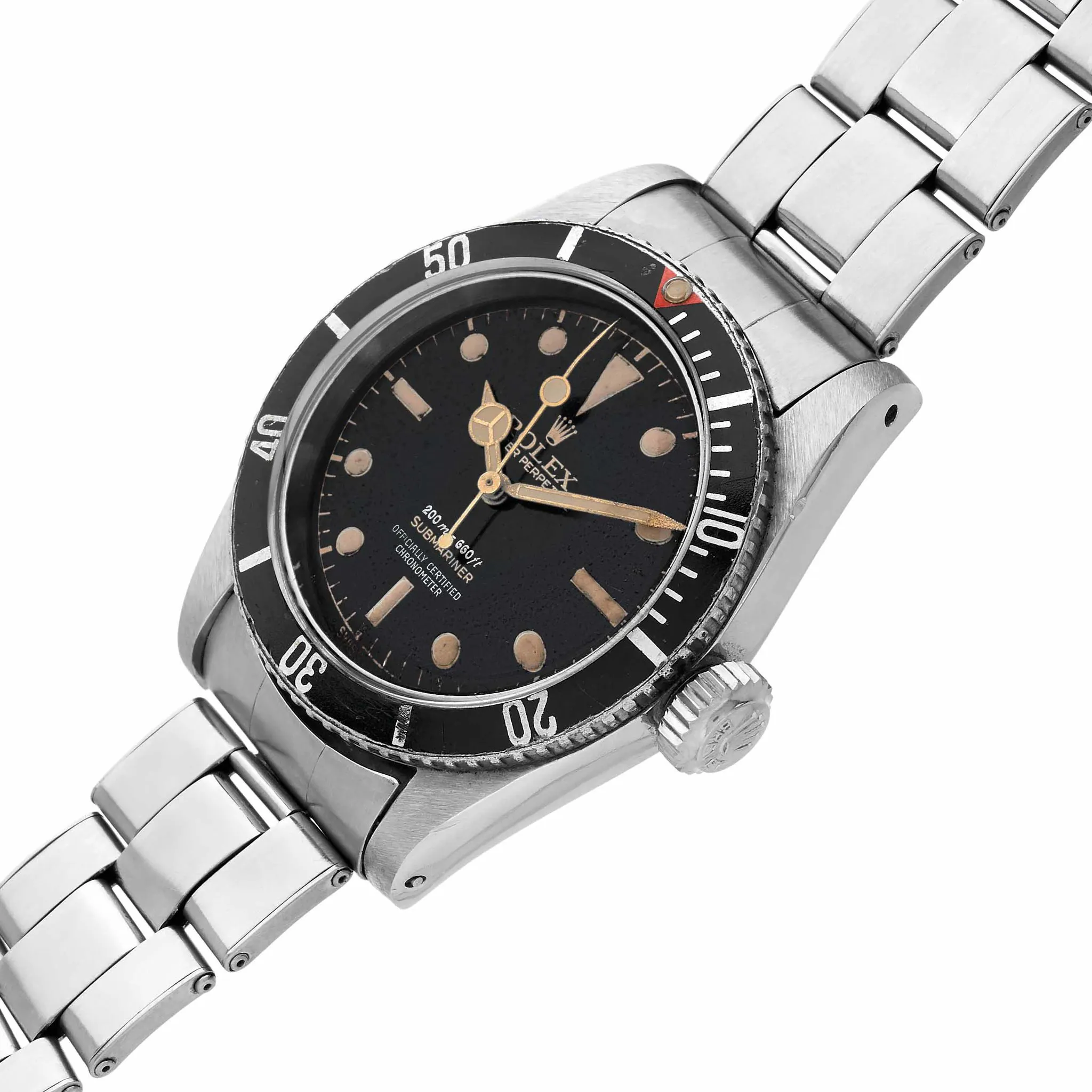 Rolex Submariner 6538 38mm Stainless steel Black 2