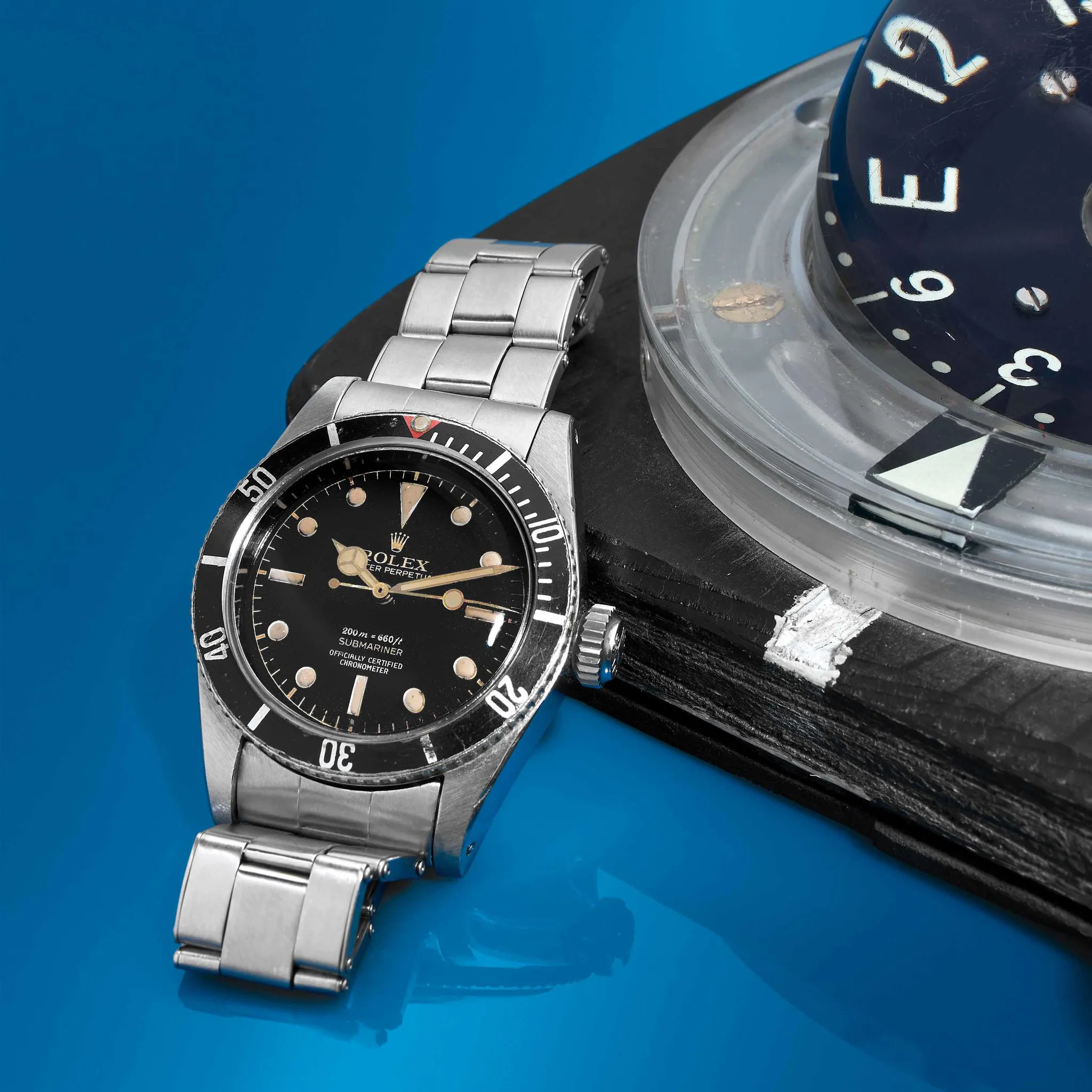 Rolex Submariner 6538 38mm Stainless steel Black 4