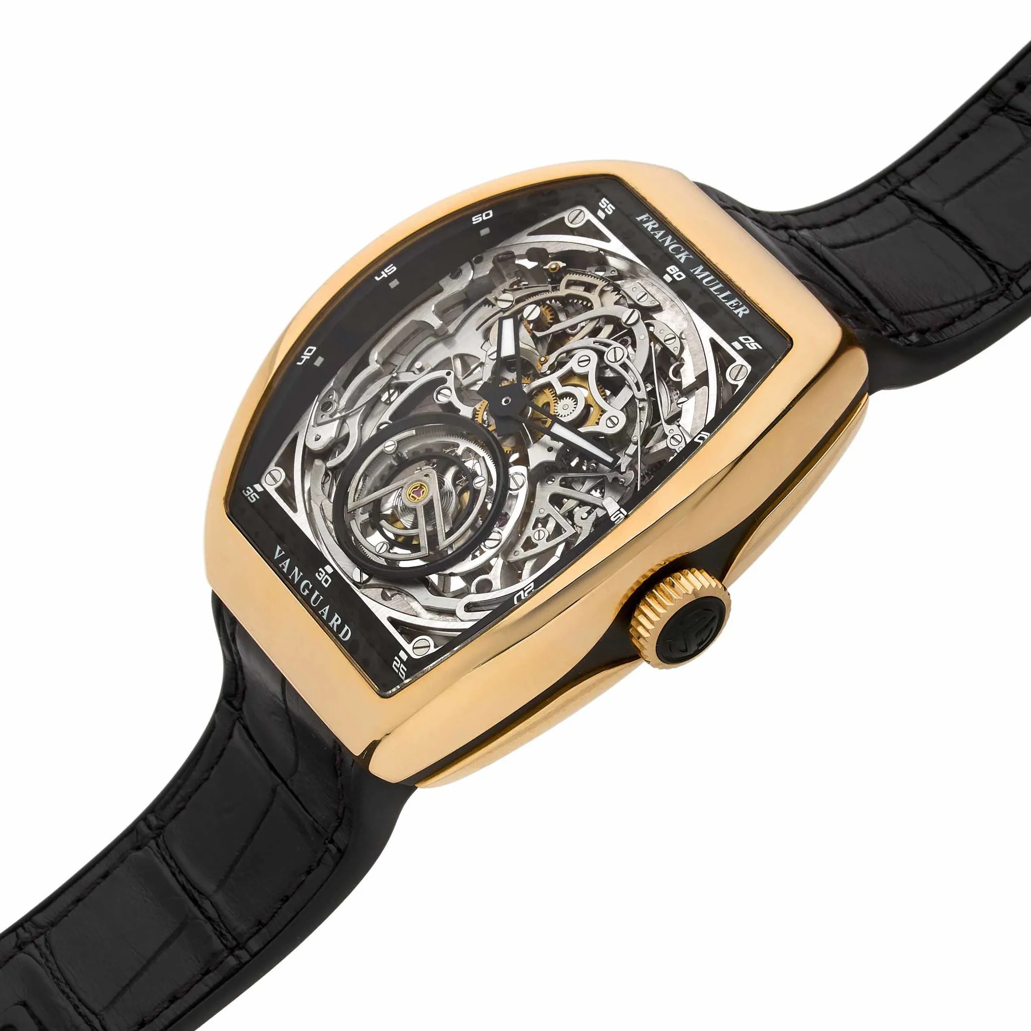 Franck Muller Vanguard V50L RM T SWT 5N NR 44mm Rose gold Skeletonized 2