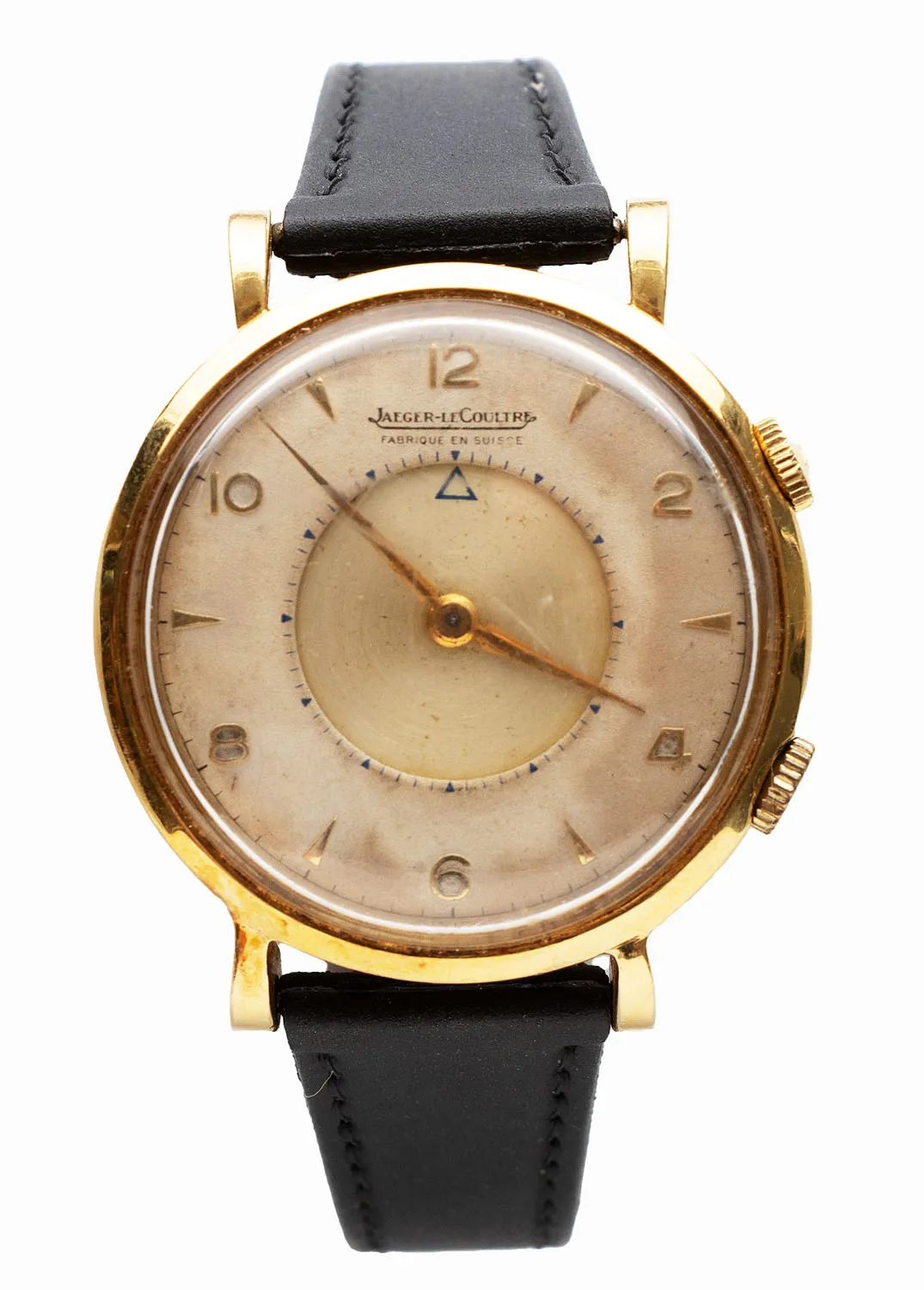 Jaeger-LeCoultre Memovox 34mm Yellow gold Champagne