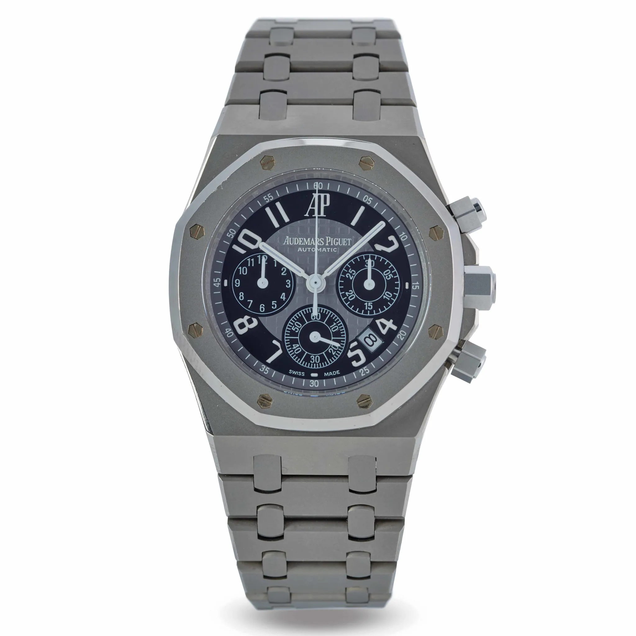 Audemars Piguet Royal Oak 26041TI 41mm Titanium Blue and Gray