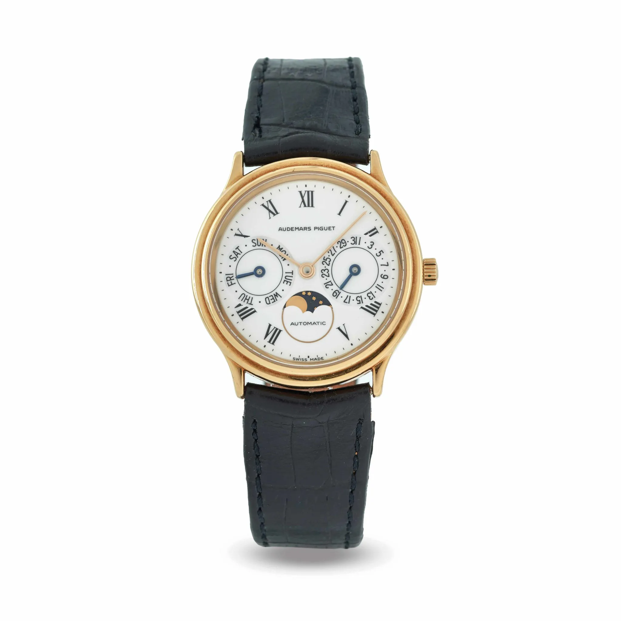 Audemars Piguet Quantieme Perpetuel 25589BA 33mm Yellow gold White