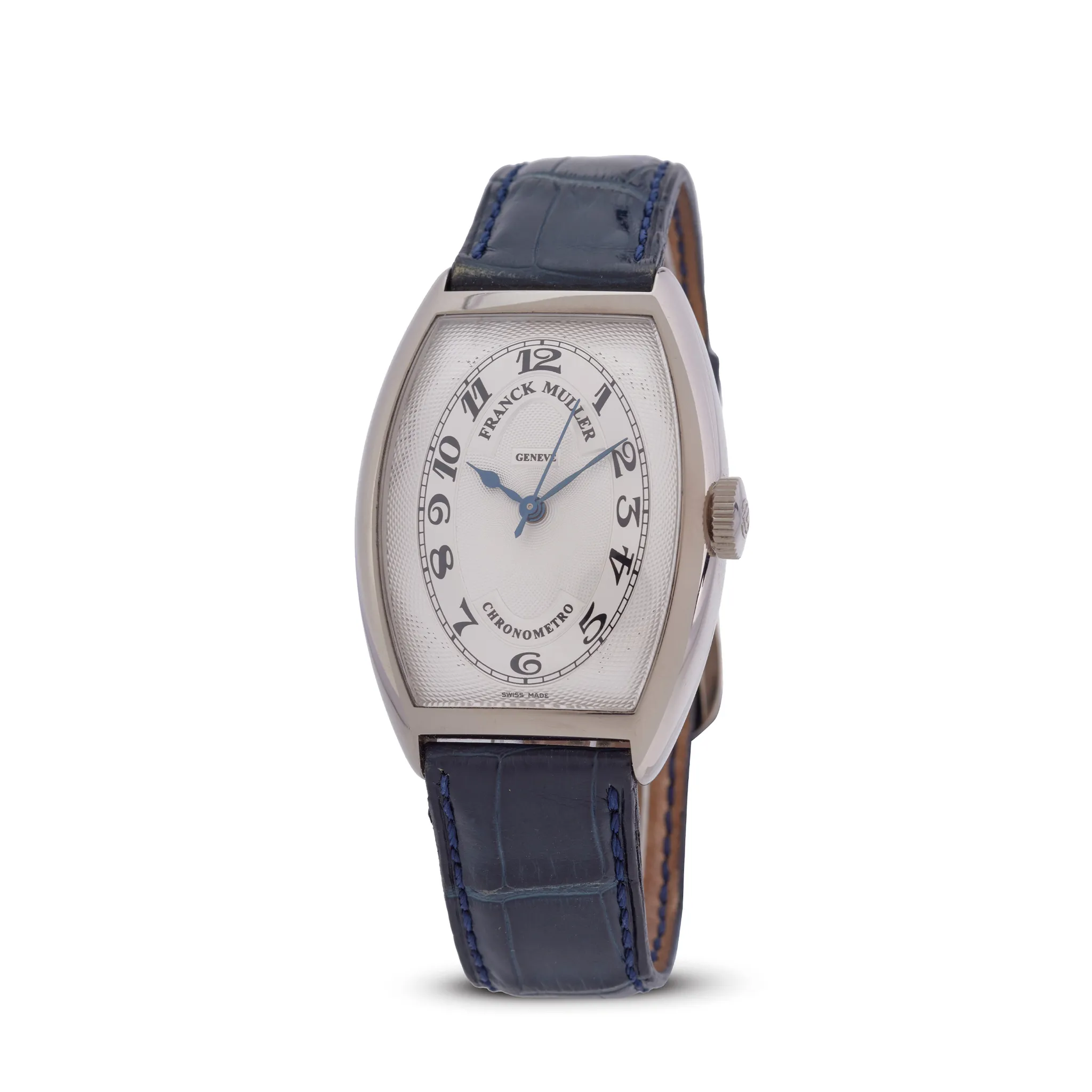 Franck Muller Chronometro Curvex 5850 32mm White gold Silver