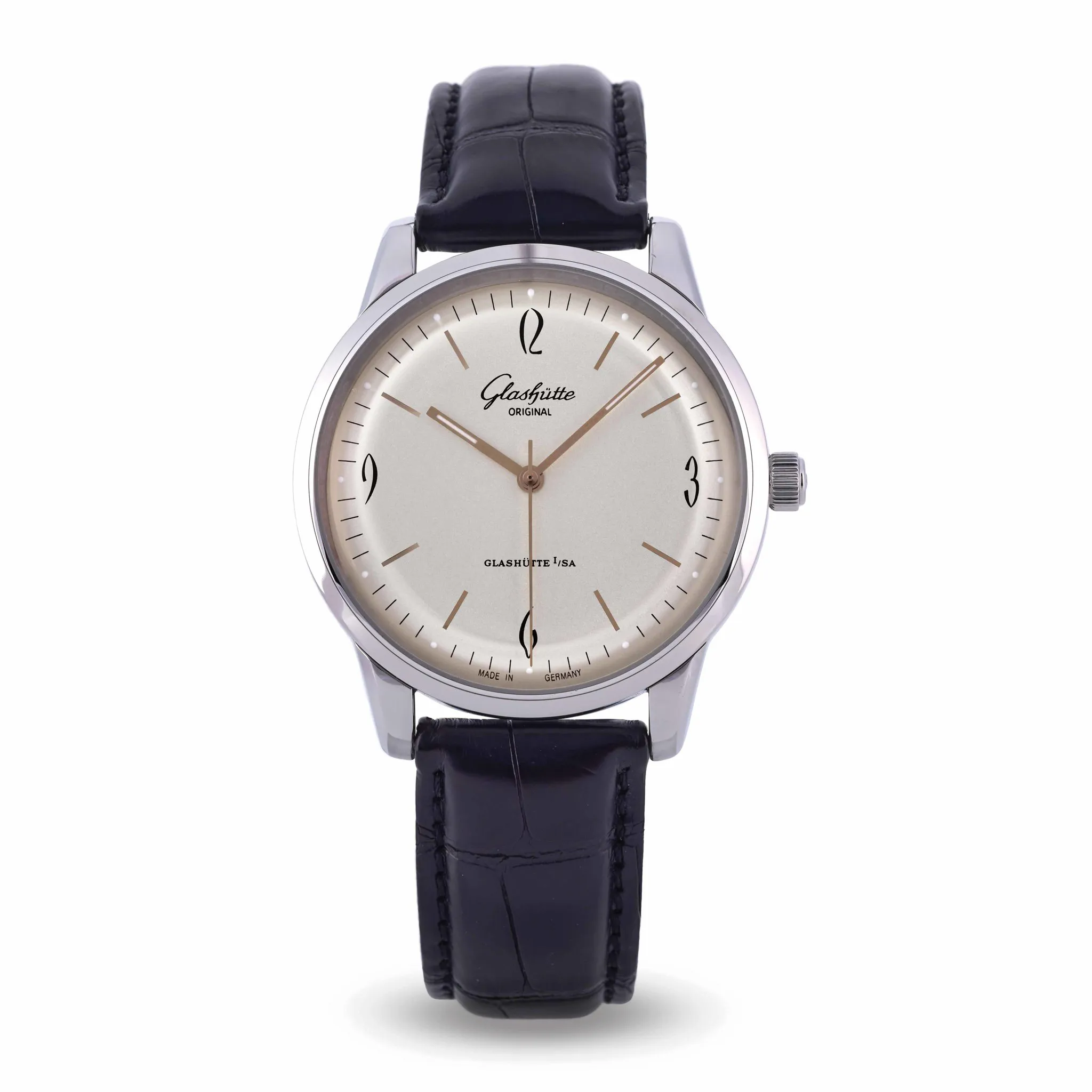 Glashütte Senator Sixties 39-52-01-02-04 39mm Stainless steel Silver