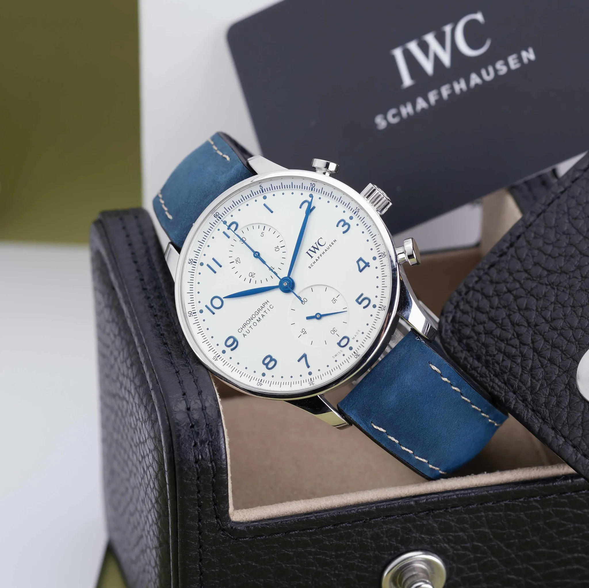 IWC Portugieser IW371605 41mm Stainless steel White 1