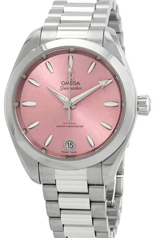 Omega Aqua Terra 220.10.34.20.10.003 34mm Stainless steel Pink