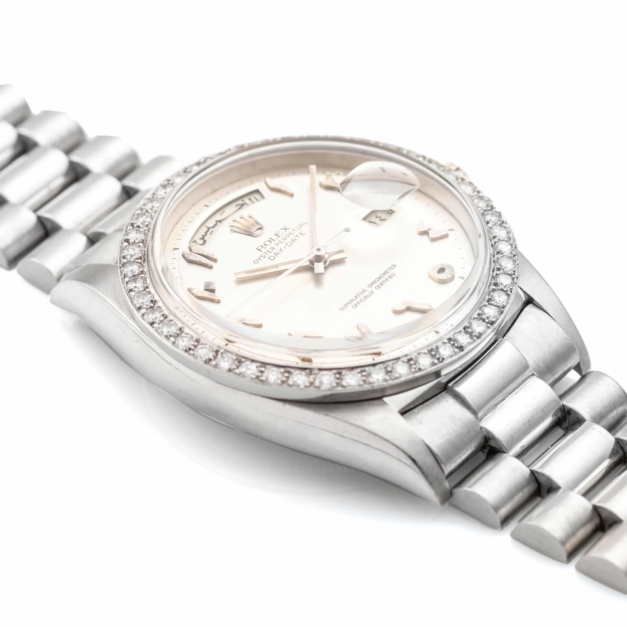 Rolex Day-Date 36 1804 36mm Platinum Diamond 2