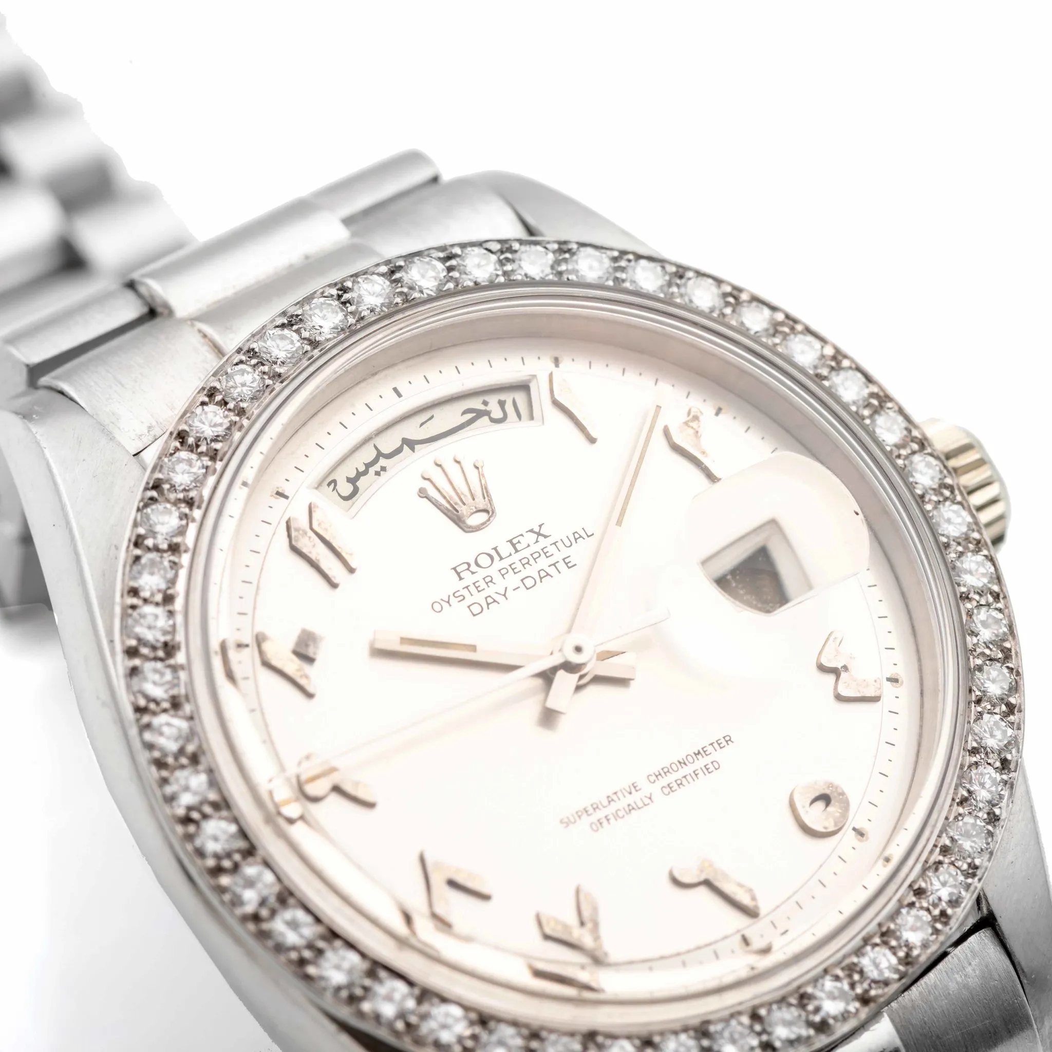 Rolex Day-Date 36 1804 36mm Platinum Diamond 5