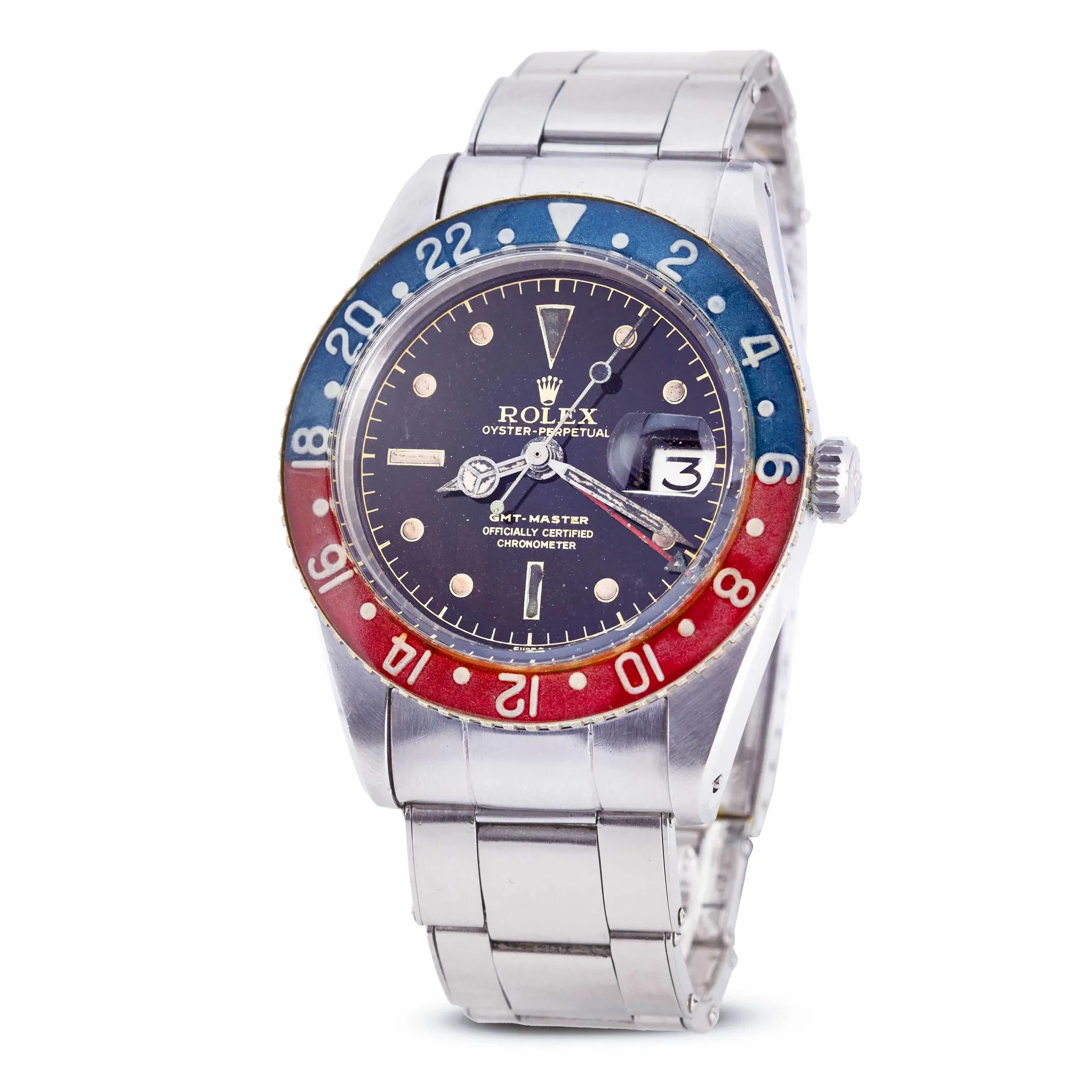 Rolex GMT-Master 6542 38mm Stainless steel Brown