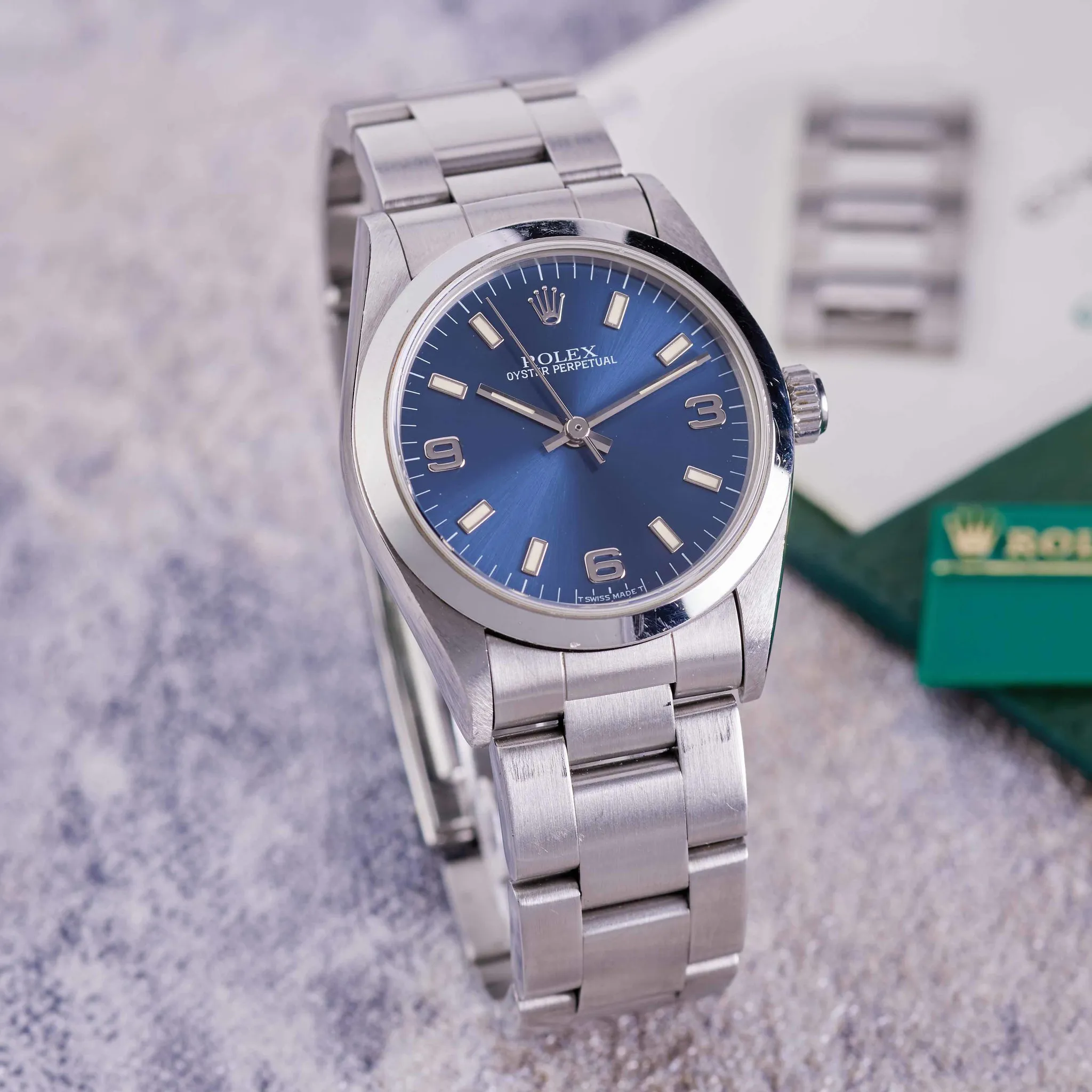 Rolex Oyster Perpetual 31 67480 30mm Stainless steel Blue 1