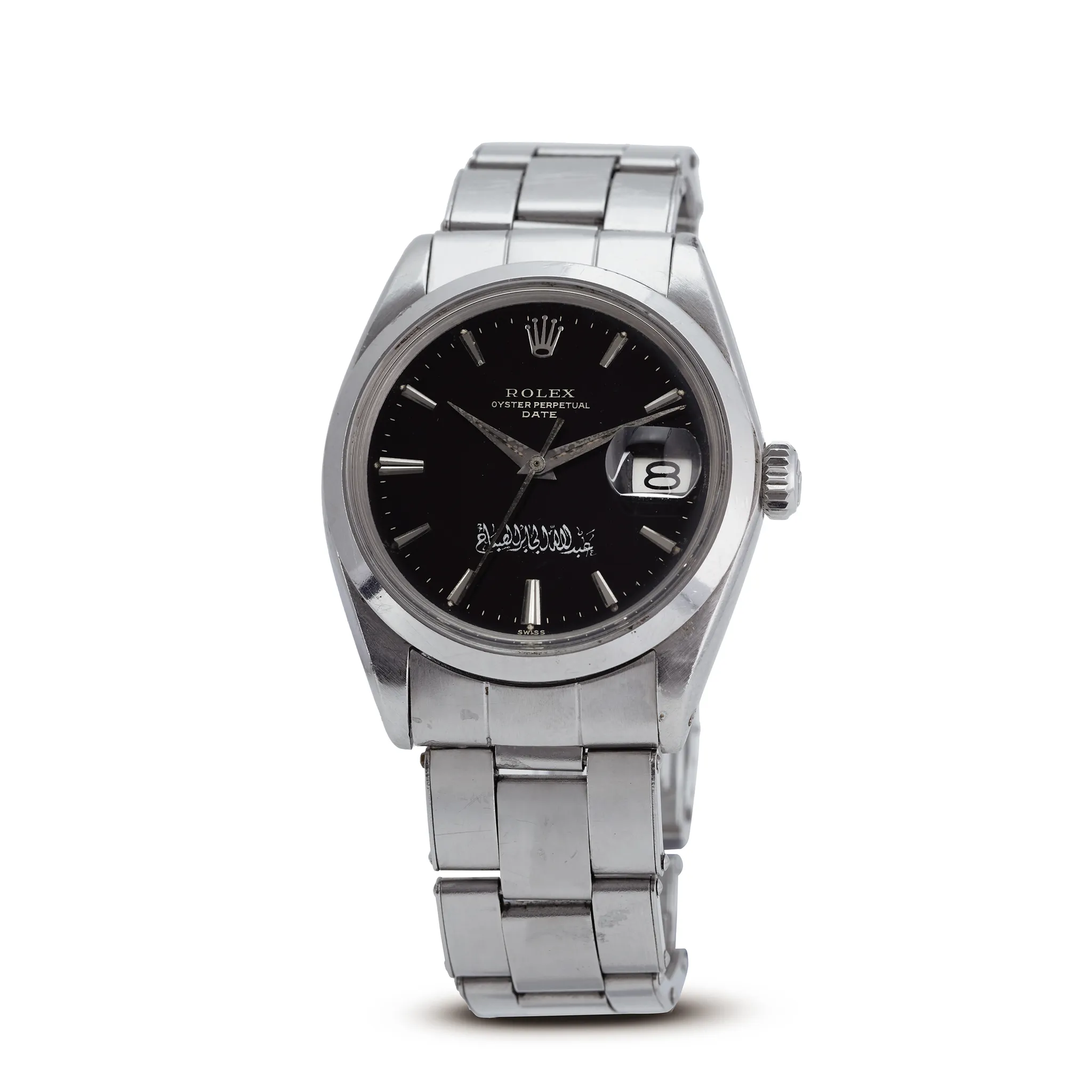 Rolex Oyster Perpetual Date 1500 34mm Stainless steel Black 1