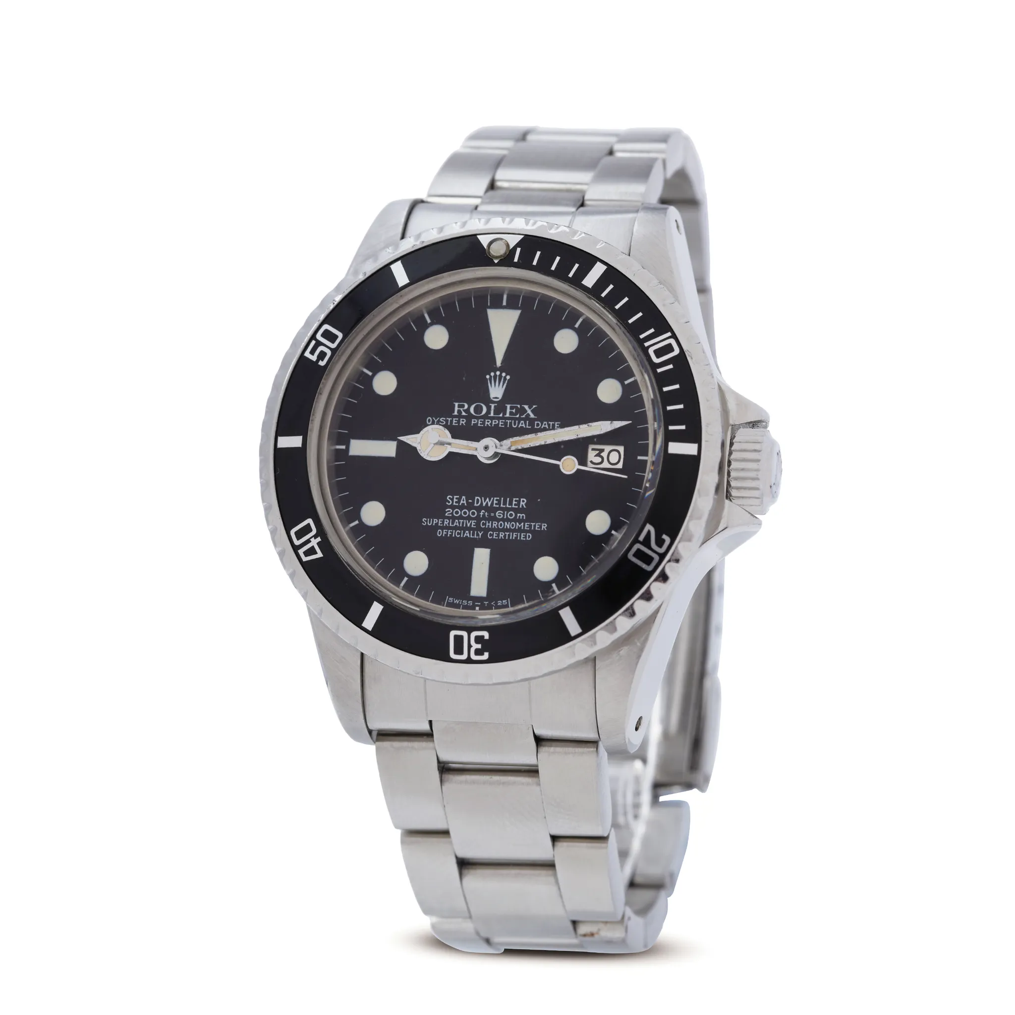 Rolex Sea-Dweller 1665 40mm Stainless steel Black