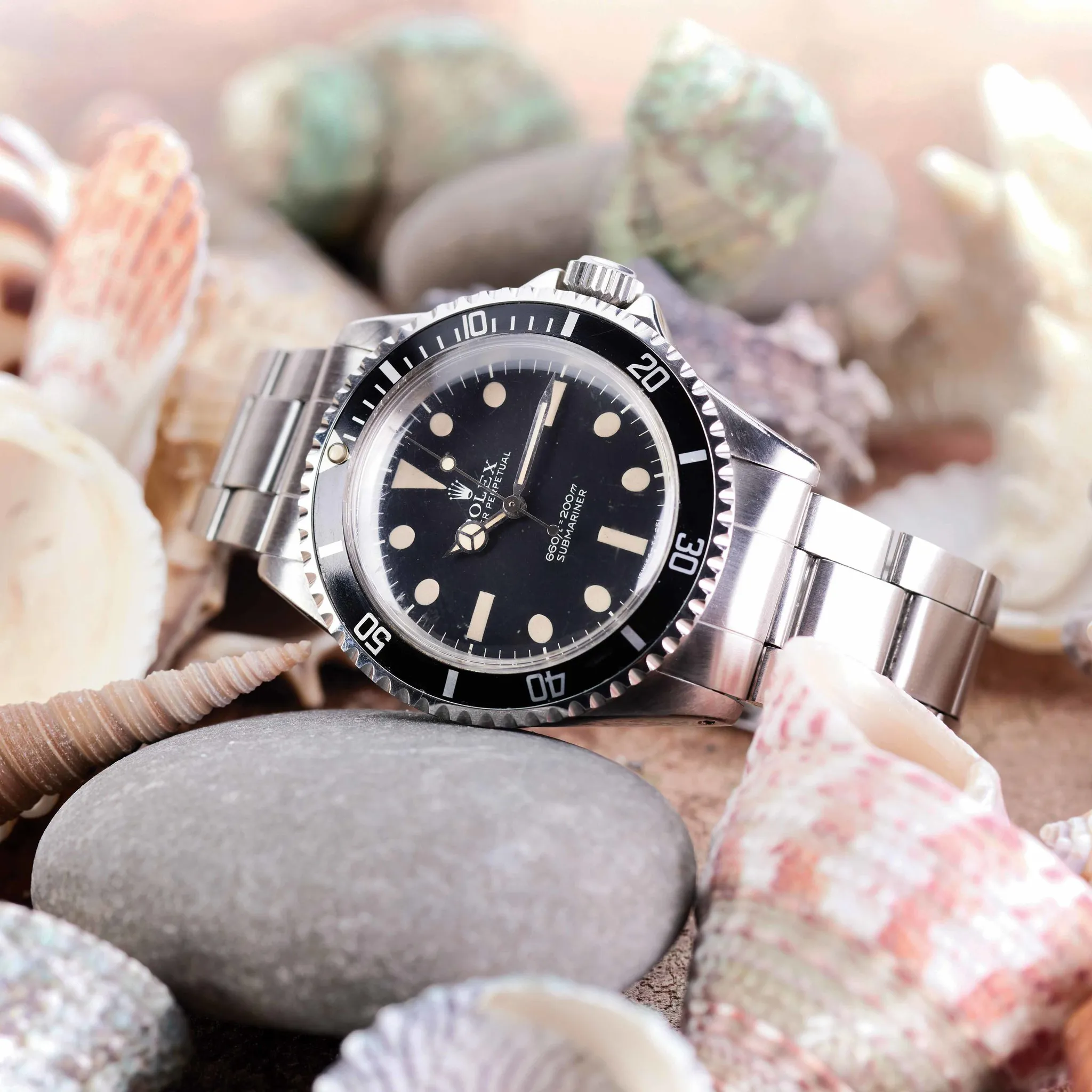 Rolex Submariner 5513 38mm Stainless steel Black 1