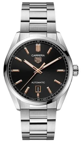 TAG Heuer Carrera WBN2113.BA0639 39mm Stainless steel Black