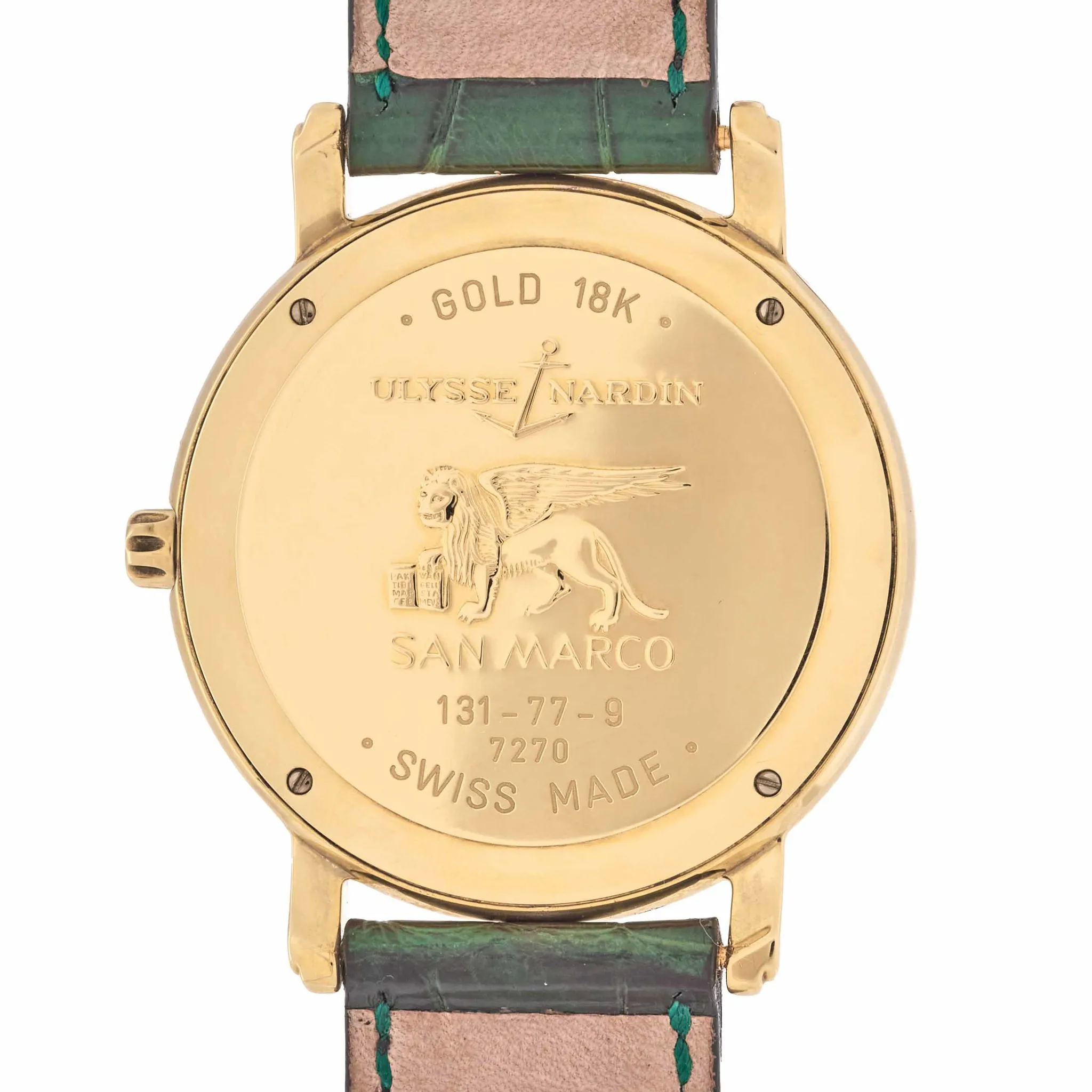 Ulysse Nardin San Marco 131-77-9 37mm Yellow gold Enamel 2