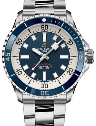 Breitling Superocean A17375E71C1A1 42mm Stainless steel Blue