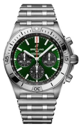 Breitling Chronomat AB0134101L1A1 42mm Stainless steel Green