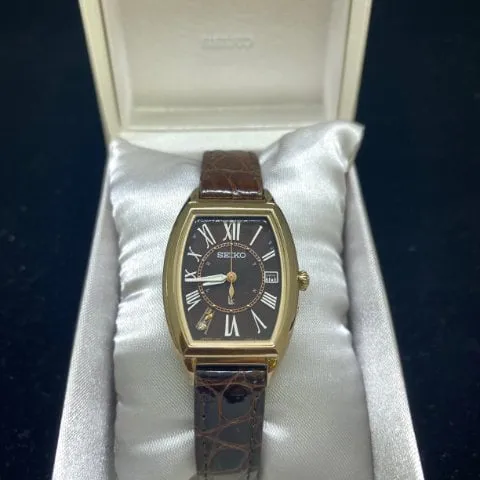 Seiko Lukia SSQW048 Titanium Brown