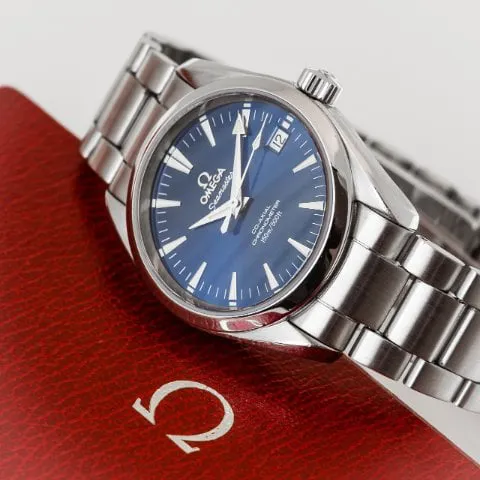 Omega Aqua Terra 2504.80.00 36.2mm Stainless steel Blue