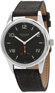 NOMOS Club Campus 738 Stainless steel Black