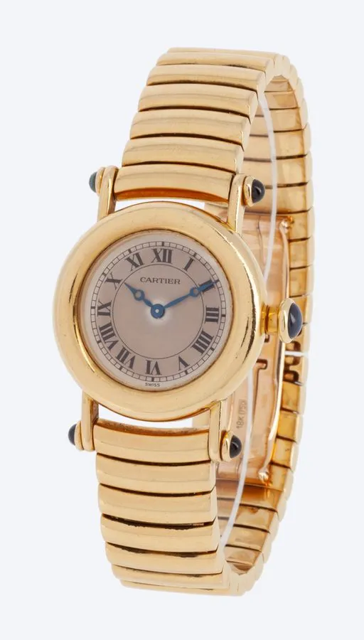 Cartier Diabolo 27.5mm Yellow gold Silver