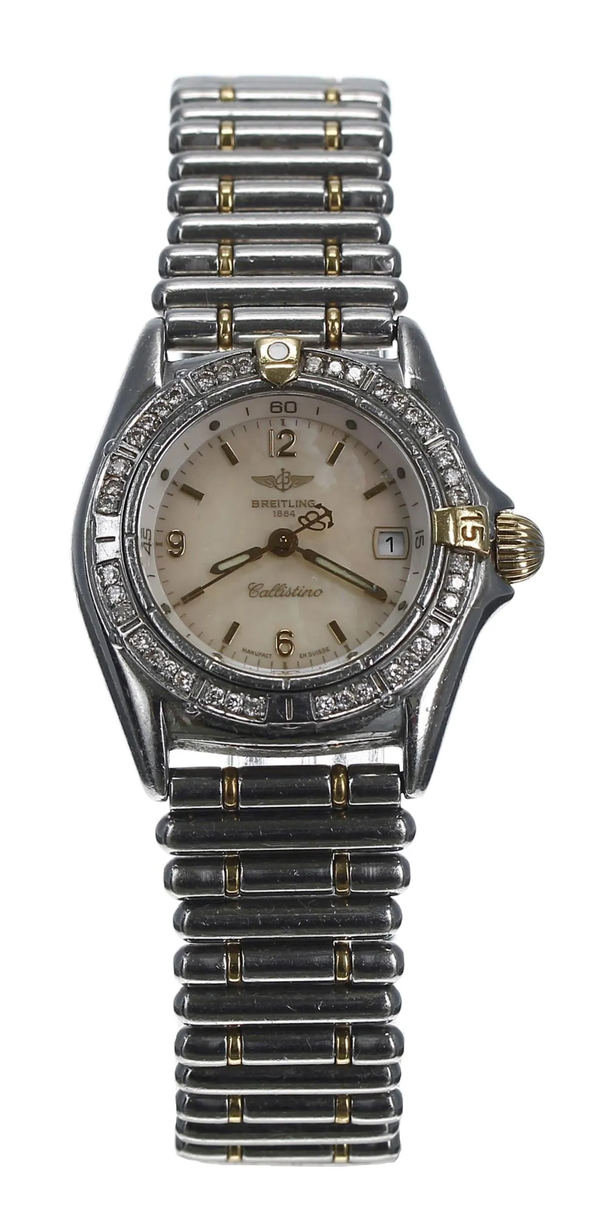 Breitling Callistino B52045.1 26mm Stainless steel Mother-of-pearl