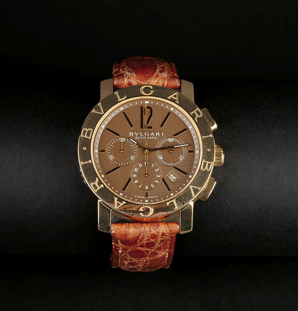 Bulgari Bulgari BBP42GLCH 40mm Rose gold Brown