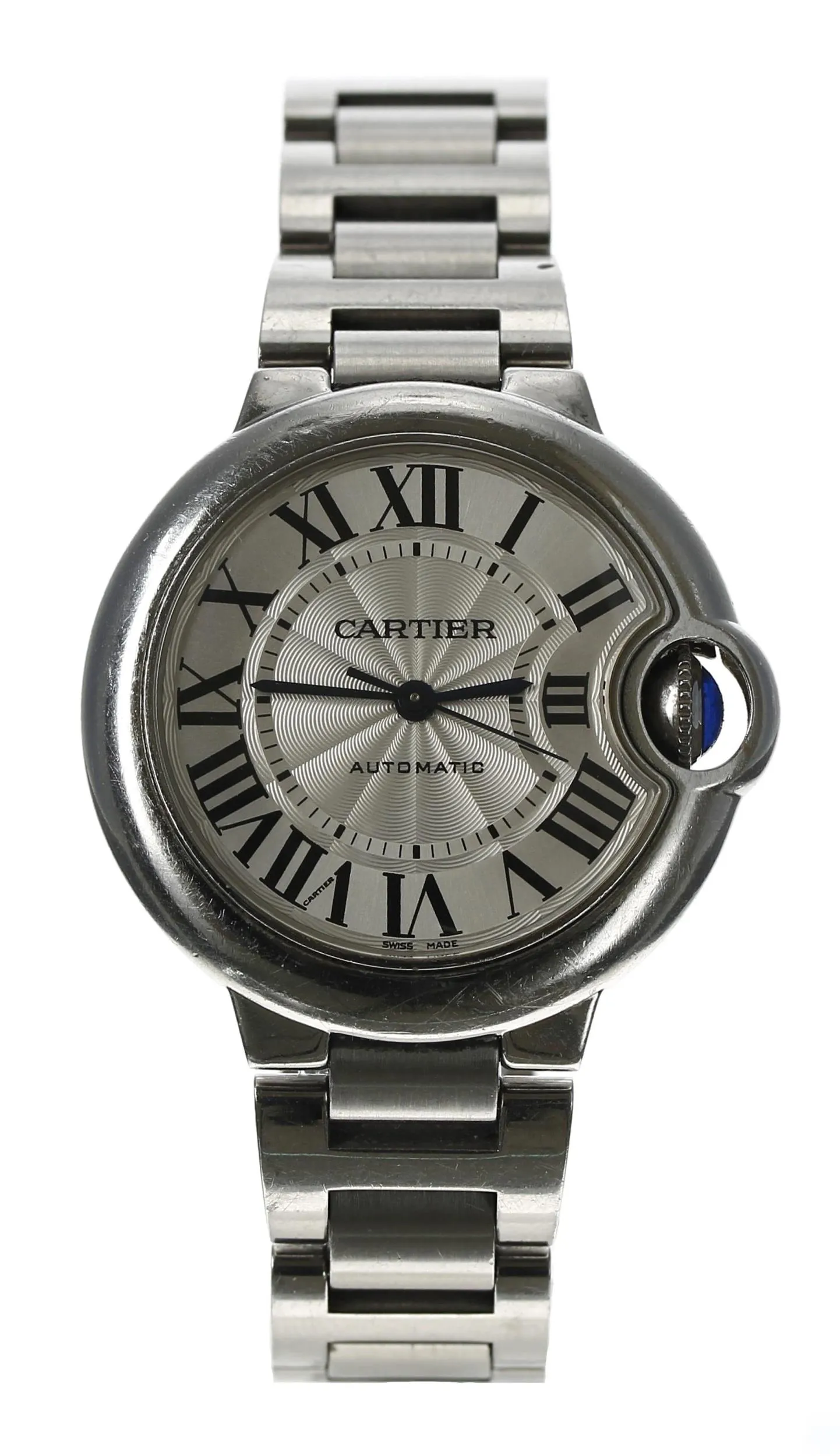 Cartier Ballon Bleu 3489 34mm Stainless steel Silver