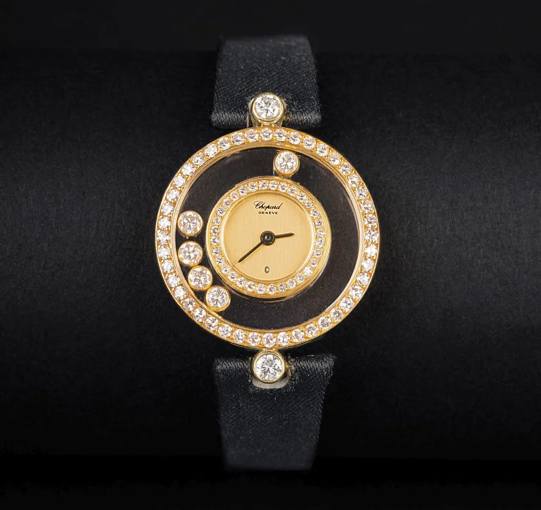 Chopard Happy Diamond G3957 21mm Yellow gold and Diamond Gold