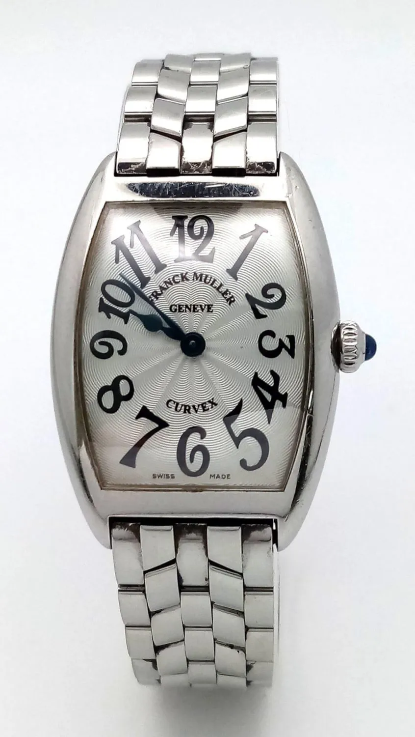 Franck Muller Curvex 26mm Stainless steel White 2