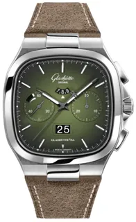 Glashütte Seventies 1-37-02-09-02-62 Stainless steel Green