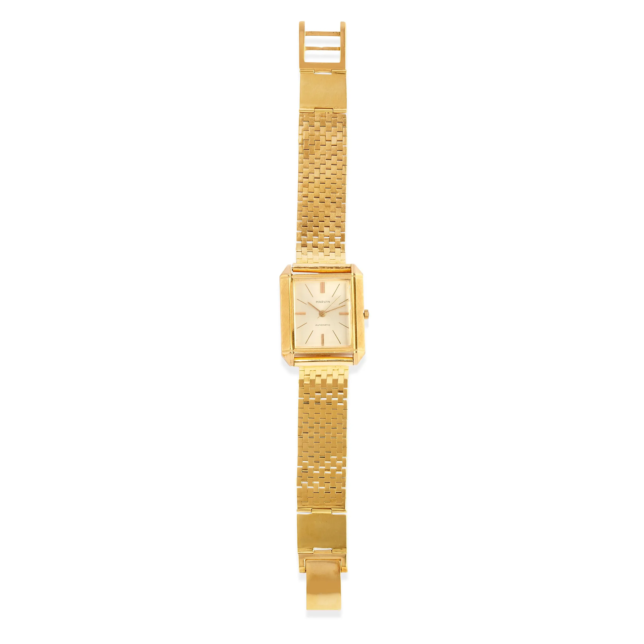 Marvin 29mm Yellow gold Champagne