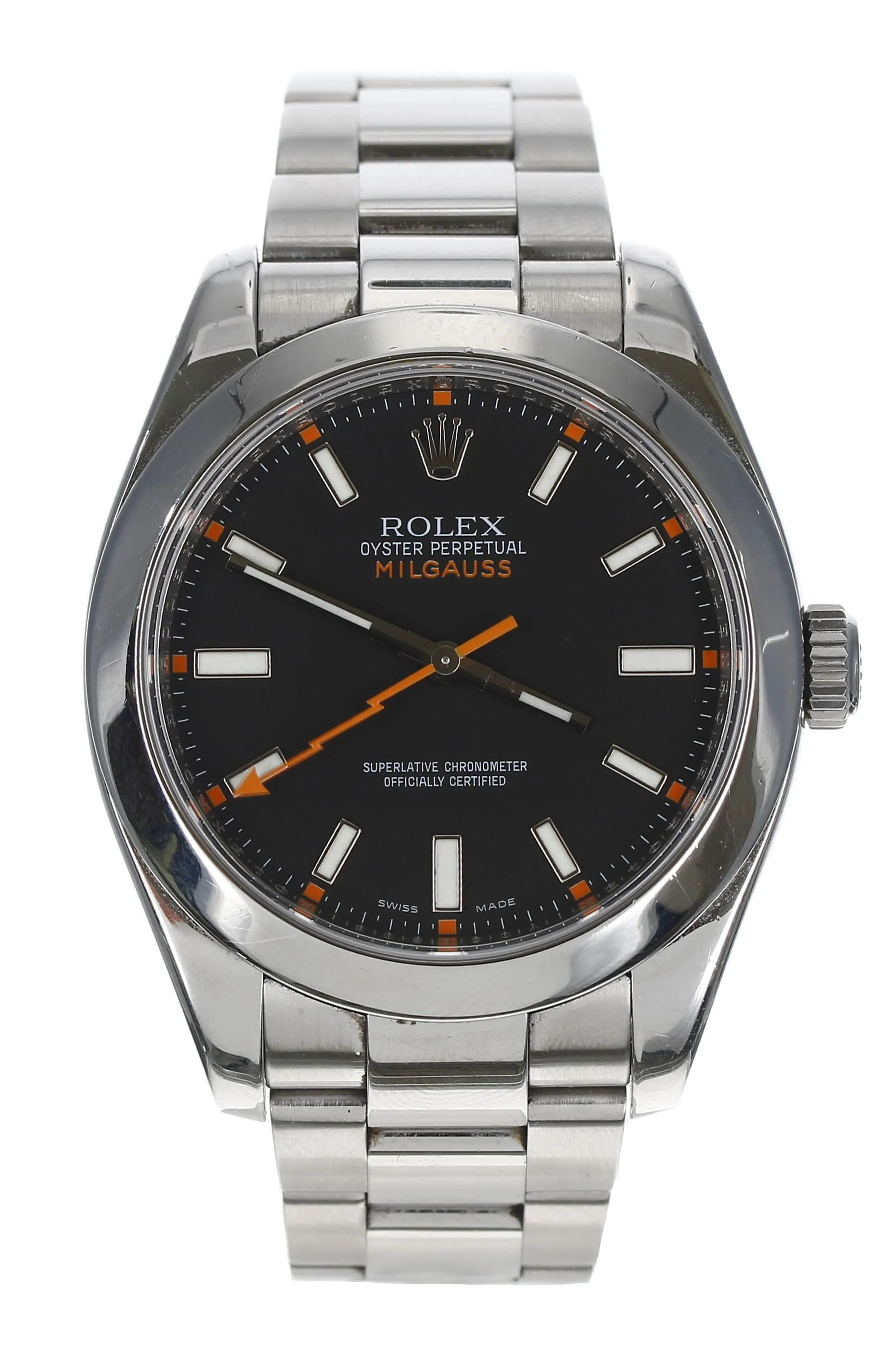 Rolex Milgauss 116400 40mm Stainless steel Black