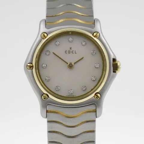 Ebel Sport 1057901 23mm Gold/steel Mother-of-pearl