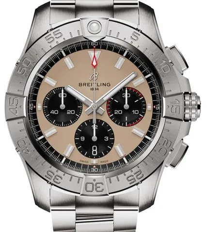 Breitling Avenger AB0147101A1A1 44mm Stainless steel Beige