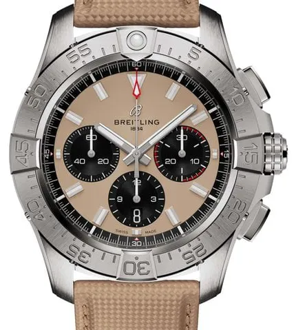 Breitling Avenger AB0147101A1X1 44mm Stainless steel Beige