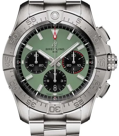 Breitling Avenger AB0147101L1A1 44mm Stainless steel Green