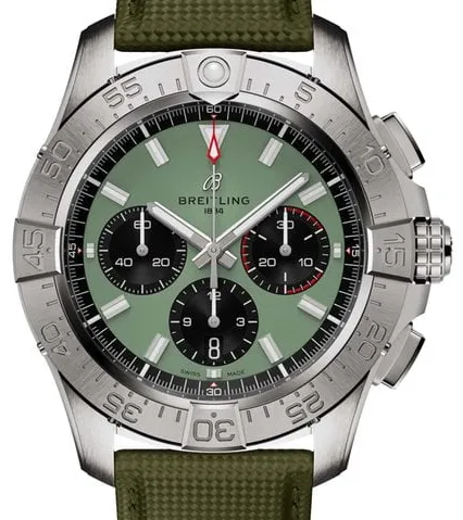 Breitling Avenger AB0147101L1X1 44mm Stainless steel Green