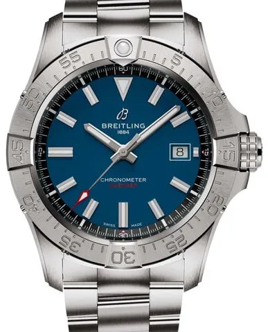 Breitling Avenger A17328101C1A1 42mm Stainless steel Blue