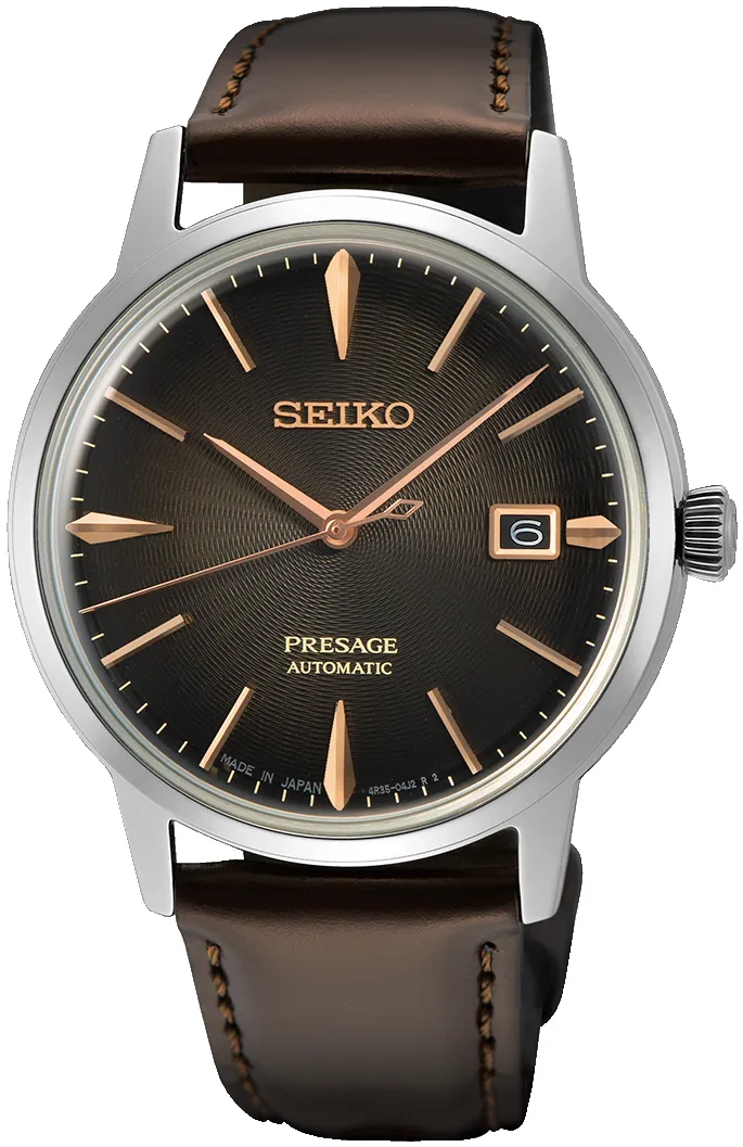 Seiko Presage SRPJ17J1 39.52mm Stainless steel Grey