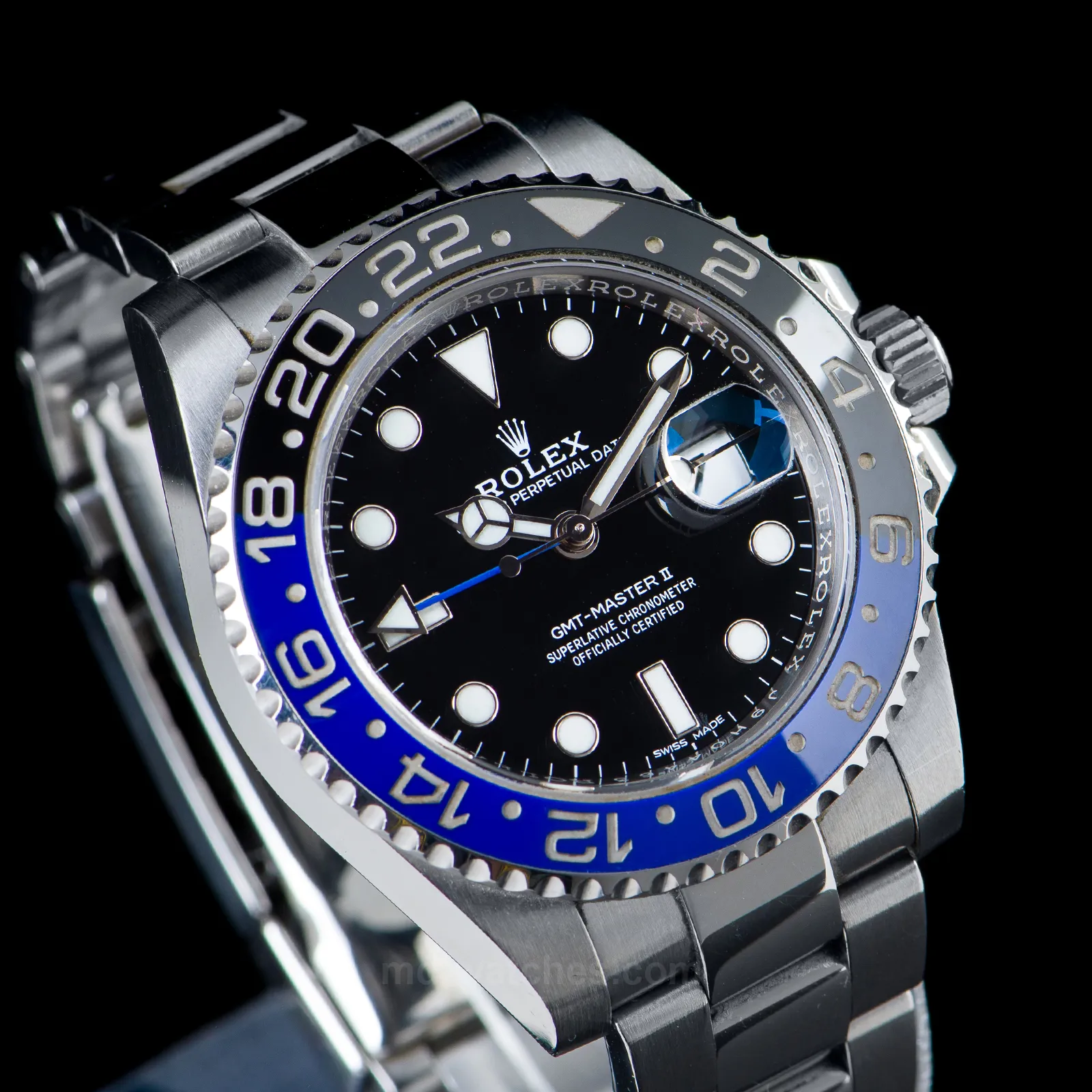 Rolex GMT-Master II 116710BLNR 40mm Stainless steel Black 4