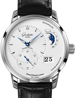 Glashütte Pano 1-90-02-42-32-61 Stainless steel Silver