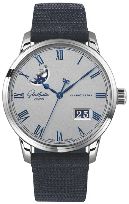 Glashütte Senator 1-36-24-02-02-64 40mm Stainless steel Gray