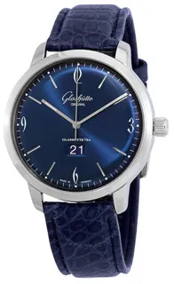 Glashütte Vintage 2-39-47-06-02-04 Stainless stee Blue