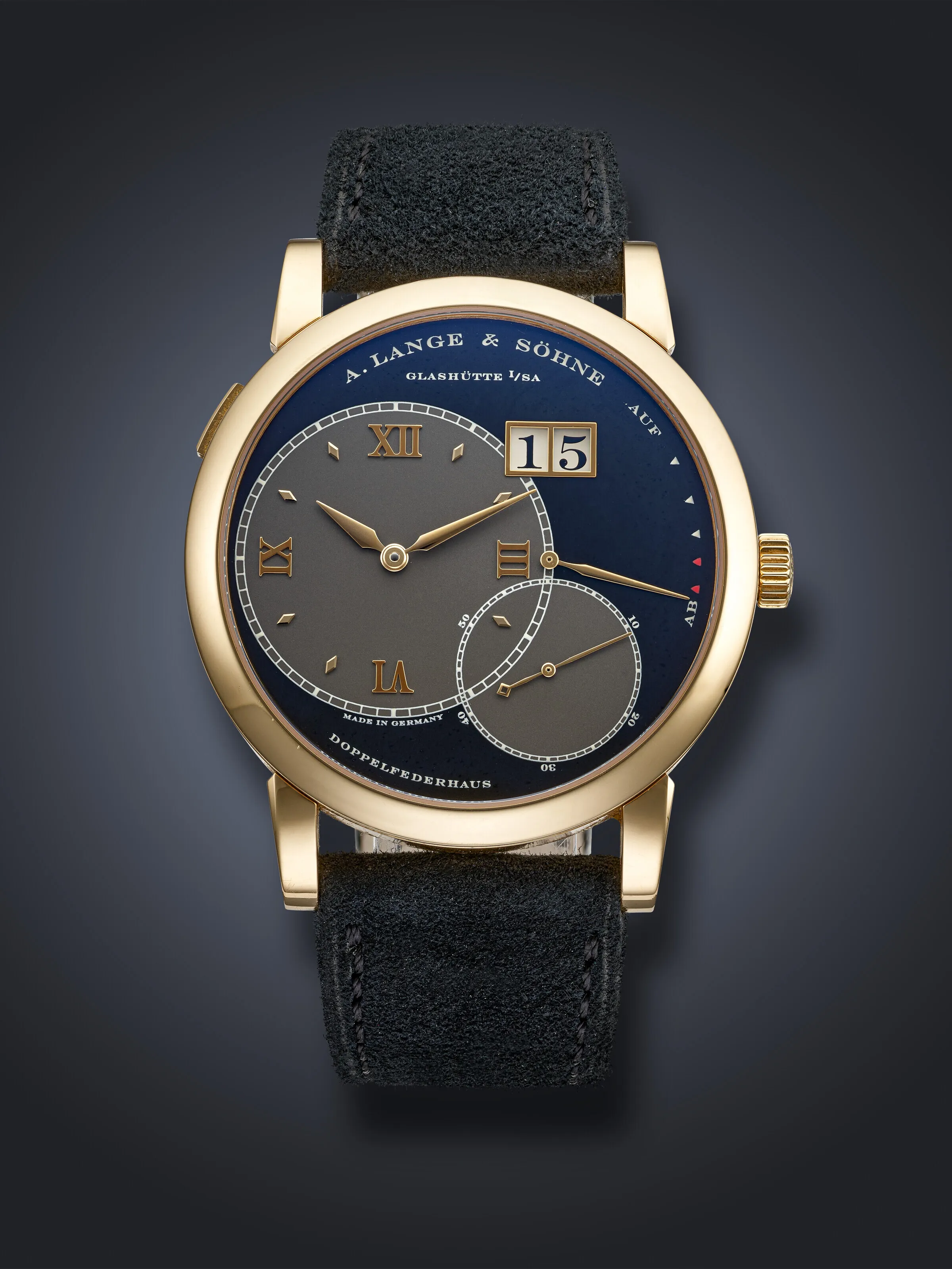 A. Lange & Söhne Grand Lange 1 115.031 42mm Rose gold Black