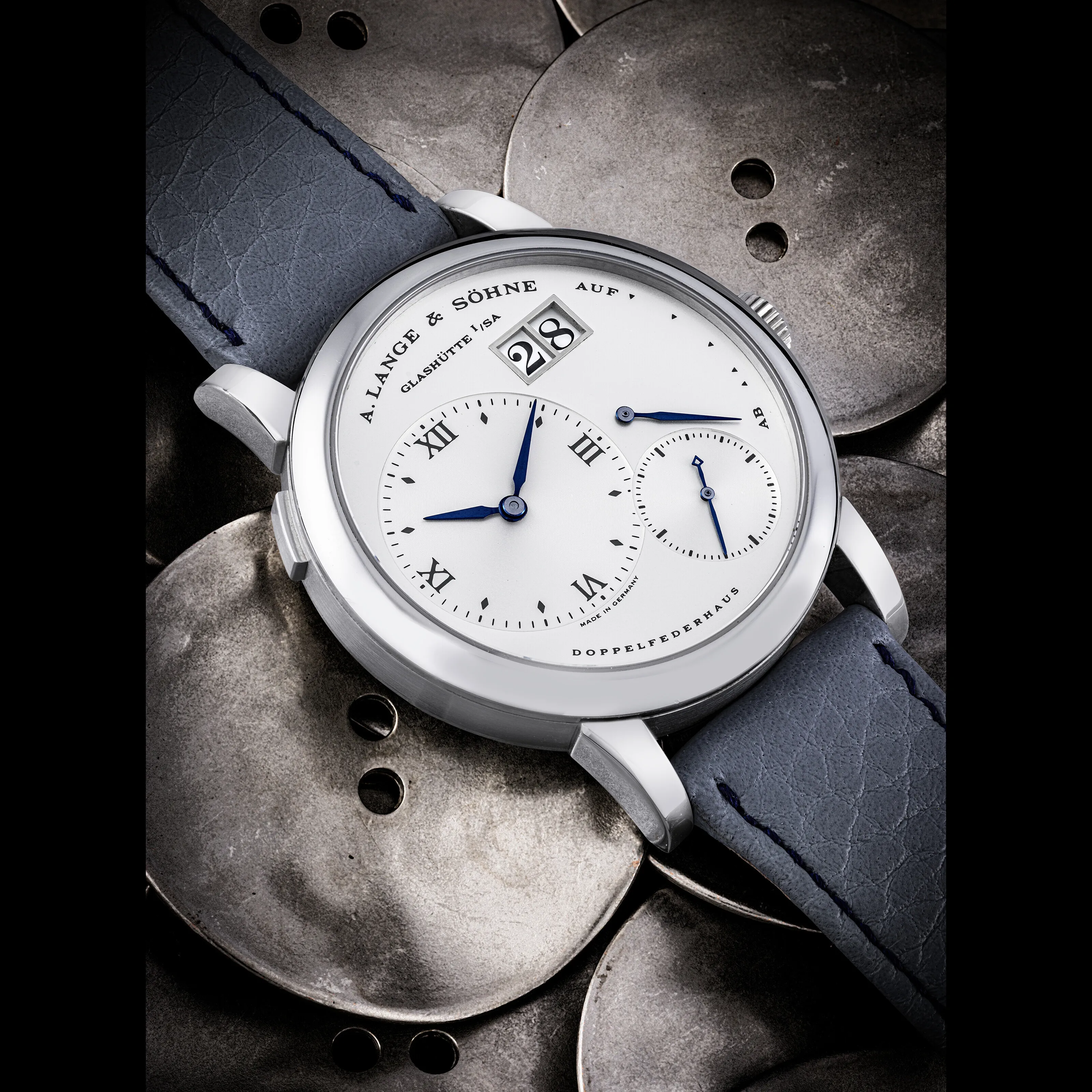 A. Lange & Söhne Lange 1 101.026 38.5mm Stainless steel White