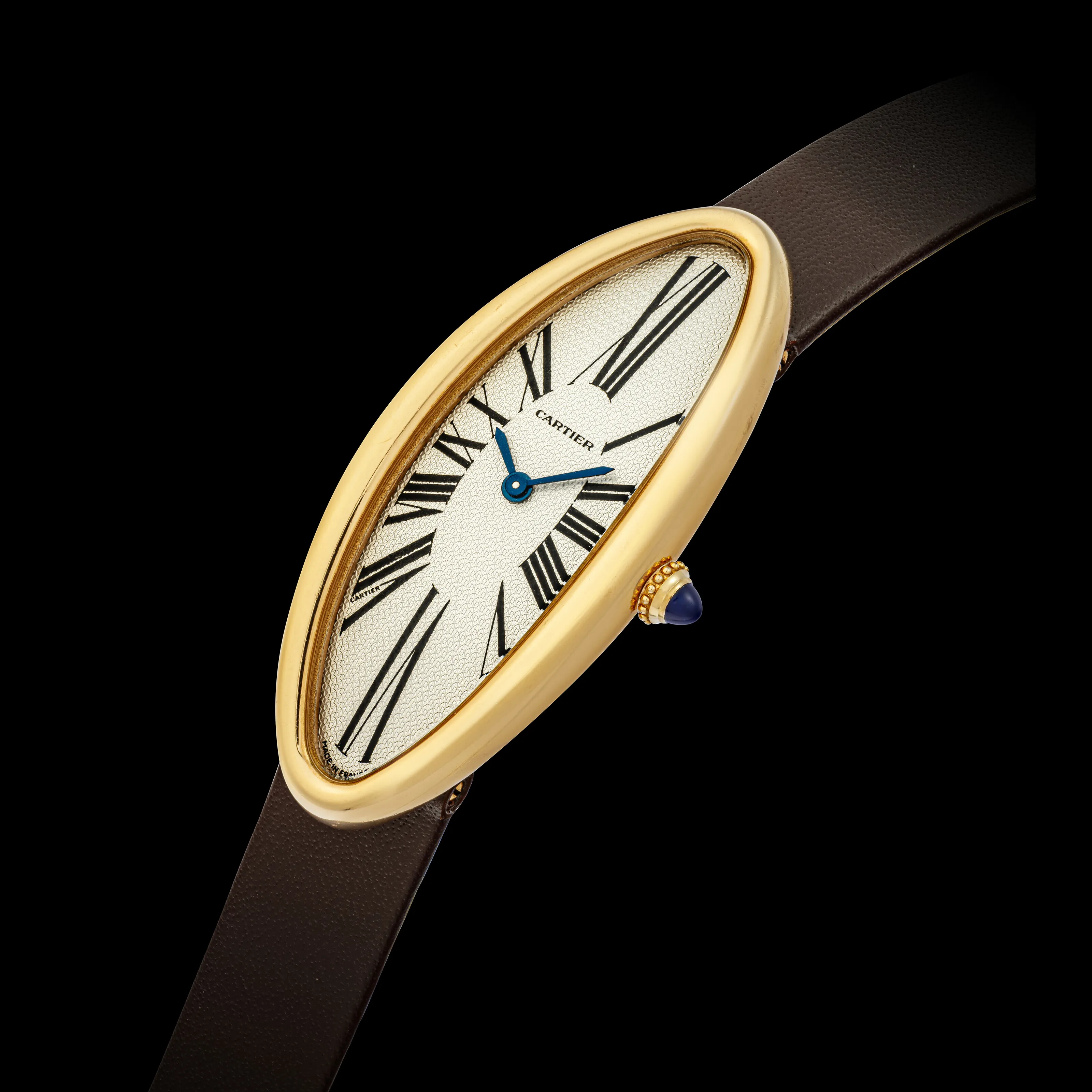 Cartier Baignoire Allongée 21mm Rose gold White